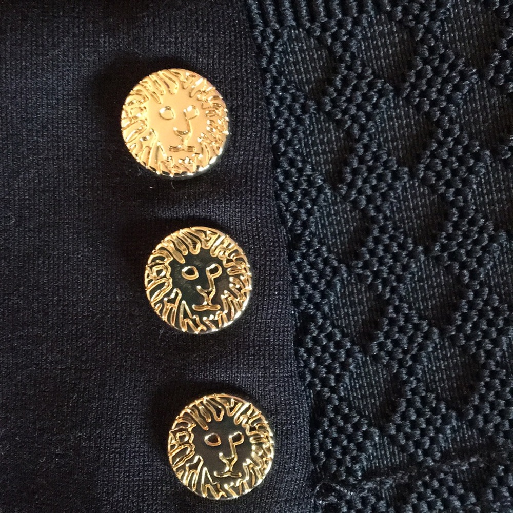 Anne Klein High Waist Black Trouser Slacks 🎀